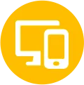 Secure platform padlock icon with sports background